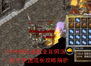 176传奇私服职业如何选?新手快速成长攻略解析 176传奇私服职业如何选?新手快速成长攻略解析