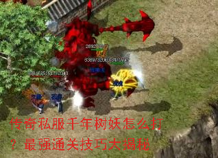 传奇私服千年树妖怎么打?最强通关技巧大揭秘 传奇私服千年树妖怎么打?最强通关技巧大揭秘