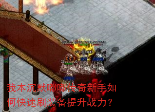 我本沉默嘟嘟传奇新手如何快速刷装备提升战力? 我本沉默嘟嘟传奇新手如何快速刷装备提升战力?