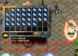 ����ɯ����˽�����˻�ͨ��ο��Э������ˢBOSS����װ��