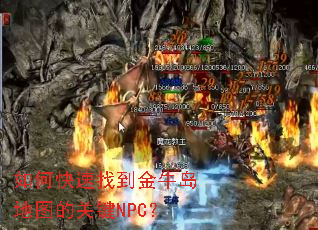 如何快速找到金牛岛地图的关键NPC? 如何快速找到金牛岛地图的关键NPC?